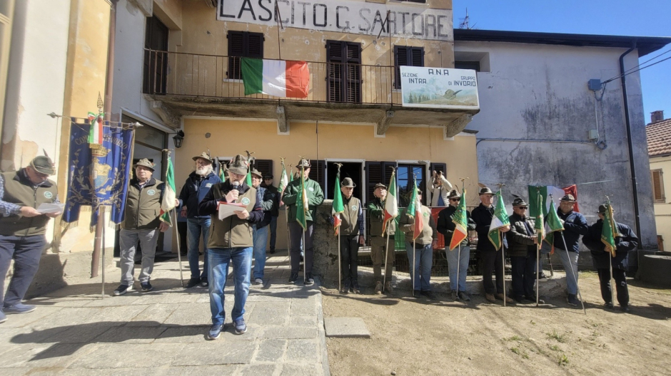 Invorio, inaugurata nuova sede del Gruppo Alpini